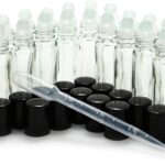 Glass Roll on Perfume Bottles with Dropper.